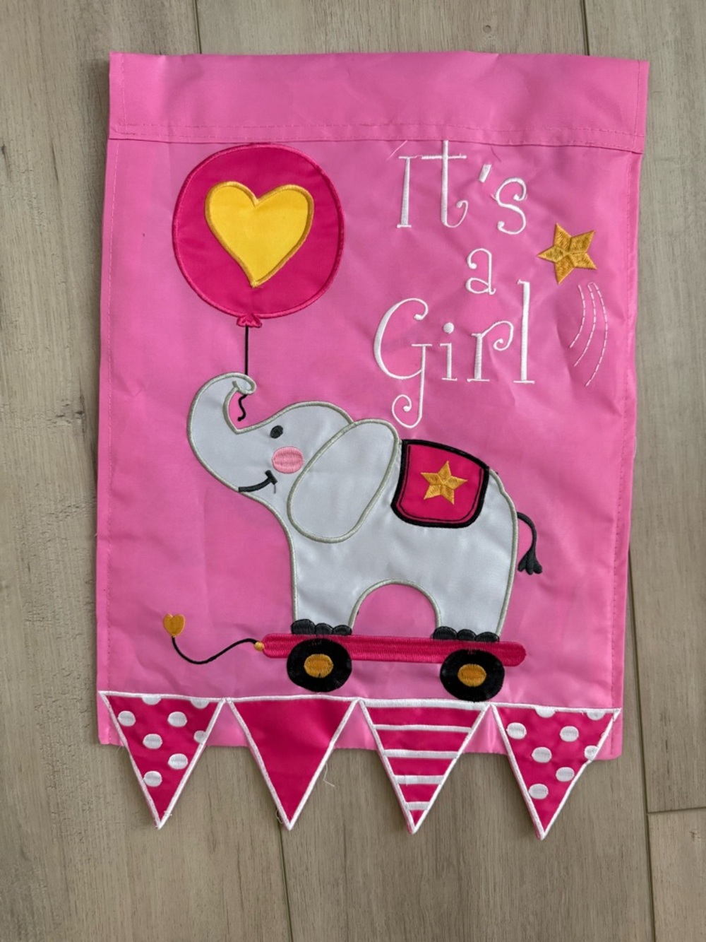 It’s a Girl Garden Flag